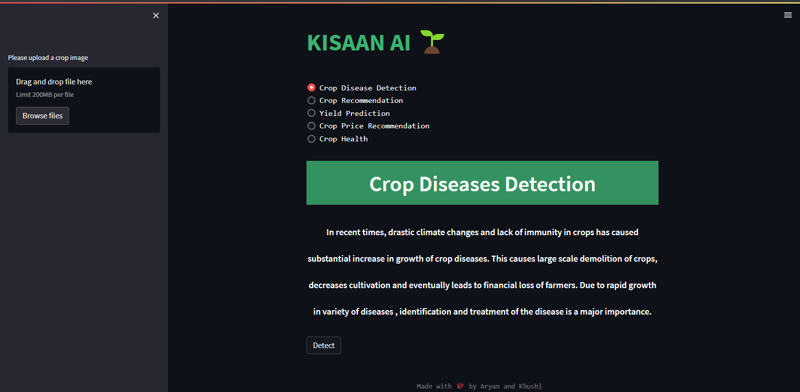 Agrisense Smart Harvest - ML Agriculture Platform